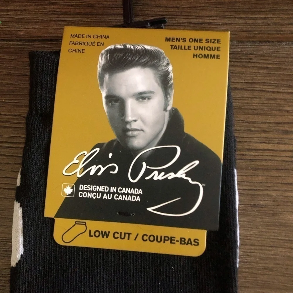 Elvis Presley Low Cut men’s socks